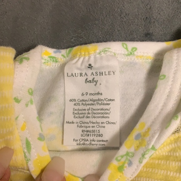 Cat & Jack and Laura Ashley onesie romper - Picture 5 of 9